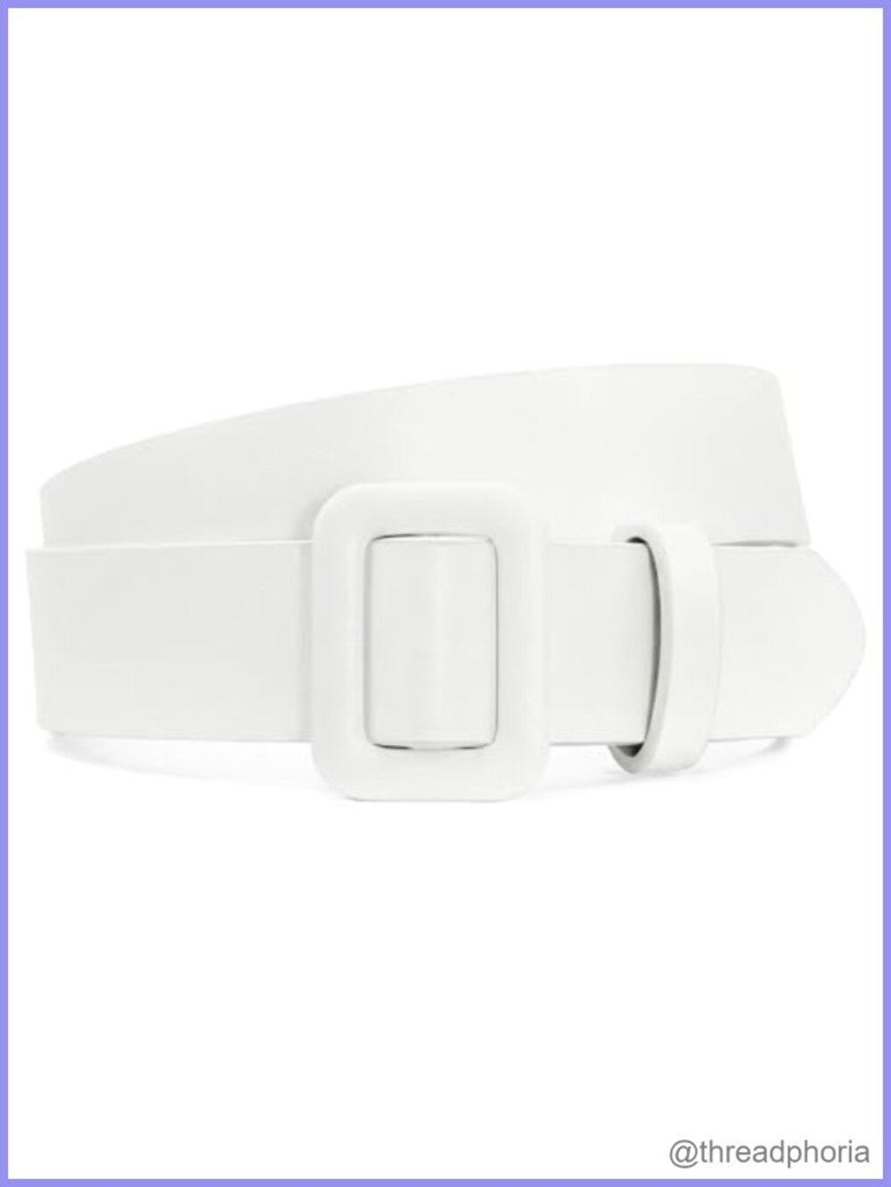Women's PU Leather No-Pin Buckle Belt Adjustable Waist Belt for Jeans Pants